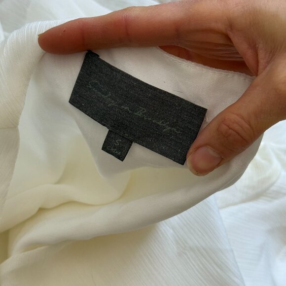 Sunday in Brooklyn Guinevere Tunic in White from Anthropologie Size Small - Picture 11 of 11